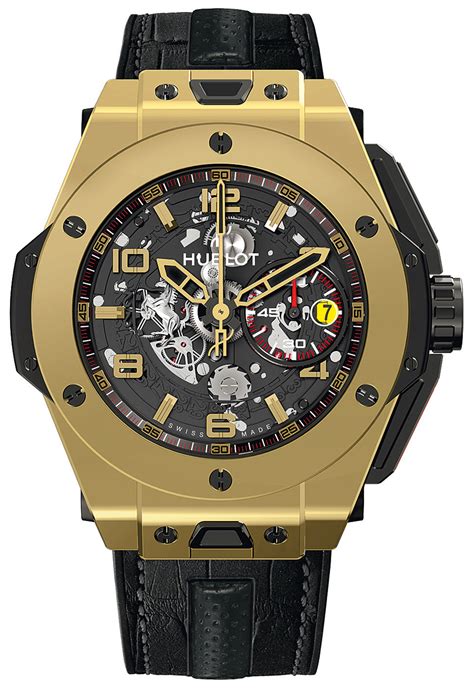 hublot magic gold ferrari|More.